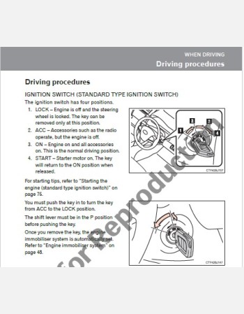 toyota camry 2017-2018 owners manual in english